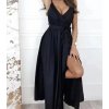 Šaty saténové elegantní na ramínka dlouhé dámské (S/M ONE SIZE) ITALSKÁ MÓDA IMD22263/DR (Velikost S/M/L, Barva béžová)