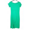 Šaty dlouhé letní krátký rukáv dámské  (S/M ONE SIZE) ITALSKÁ MODA IMD22067/DR
