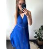 Šaty dlouhé elegantní letní šifonové bez rukávu dámské (S/M ONE SIZE) ITALSKÁ MÓDA IMD22324/DR (Velikost S/M/L, Barva béžová)