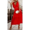 Šaty dlouhé elegantní letní šifonové bez rukávu dámské (S/M ONE SIZE) ITALSKÁ MÓDA IMD22324/DR (Velikost S/M/L, Barva béžová)