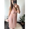 Šaty dlouhé elegantní letní šifonové bez rukávu dámské (S/M ONE SIZE) ITALSKÁ MÓDA IMD22324/DR (Velikost S/M/L, Barva béžová)