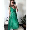 Šaty dlouhé elegantní letní šifonové bez rukávu dámské (S/M ONE SIZE) ITALSKÁ MÓDA IMD22324/DR (Velikost S/M/L, Barva béžová)