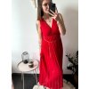 Šaty dlouhé elegantní letní šifonové bez rukávu dámské (S/M ONE SIZE) ITALSKÁ MÓDA IMD22324/DR (Velikost S/M/L, Barva béžová)