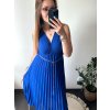 Šaty dlouhé elegantní letní šifonové bez rukávu dámské (S/M ONE SIZE) ITALSKÁ MÓDA IMD22324/DR (Velikost S/M/L, Barva béžová)