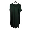 Šaty dlouhé maxi letní volnočasové krátký rukáv dámské viskoza (L/XL/2XL/3XL ONE SIZE) ITALSKÁ MÓDA IMD22382/DR (Velikost 2XL/3XL, Barva žlutá hořčicová)