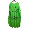 Šaty krátký rukáv dámské oversize (L/XL/2XL ONE SIZE) ITALSKÁ MÓDA IM421401
