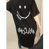 Šaty krátký rukáv dámské oversize (L/XL/2XL ONE SIZE) ITALSKÁ MÓDA IM421401 (Velikost XL/2XL, Barva bílá)