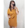 Šaty krátký rukáv s kabelkou dámské nadrozměr (XL/2XL ONE SIZE) ITALSKÁ MÓDA IM422295/DR (Velikost XL/2XL, Barva Černá)