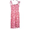 Šaty žabičkované letní na ramínka dámské (S/M ONE SIZE) ITALSKÁ MÓDA IMWG222113/DR (Velikost S/M/L, Barva bílá)