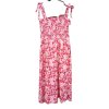Šaty žabičkované letní na ramínka dámské (S/M ONE SIZE) ITALSKÁ MÓDA IMWG222113/DR (Velikost S/M/L, Barva bílá)