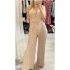 Overal dlouhý letní na ramínka dámský (S/M ONE SIZE) ITALSKÁ MÓDA IMWY22121/DR (Velikost S/M/L, Barva Černá)