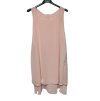 Šaty šifonové bez rukávů dámské (S/M/L ONE SIZE) ITALSKá MóDA IM322103/DR (Velikost M/L, Barva zelená mintova)