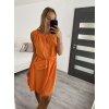 Šaty letní s kabelkou bez rukávu dámské (S/M ONE SIZE) ITALSKá MóDA IM422601/DR (Velikost S/M/L, Barva Černá)