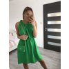 Šaty letní s kabelkou bez rukávu dámské (S/M ONE SIZE) ITALSKá MóDA IM422601/DR (Velikost S/M/L, Barva Černá)