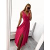 Šaty elegantní společenské dlouhé na ramínka dámské Patricie (XS/S/M/L ONE SIZE) ITALSKÁ MÓDA IM322045/DR