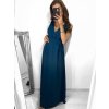 Šaty elegantní společenské dlouhé na ramínka dámské Patricie (XS/S/M/L ONE SIZE) ITALSKÁ MÓDA IM322045/DR