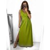 Šaty elegantní společenské dlouhé na ramínka dámské Patricie (XS/S/M/L ONE SIZE) ITALSKÁ MÓDA IM322045/DR