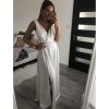 Šaty elegantní společenské dlouhé na ramínka dámské Patricie (XS/S/M/L ONE SIZE) ITALSKÁ MÓDA IM322045/DR