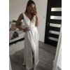 Šaty elegantní společenské dlouhé na ramínka dámské Patricie (XS/S/M/L ONE SIZE) ITALSKÁ MÓDA IM322045/DR