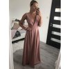 Šaty elegantní společenské dlouhé na ramínka dámské Patricie (XS/S/M/L ONE SIZE) ITALSKÁ MÓDA IM322045/DR