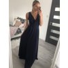 Šaty elegantní společenské dlouhé na ramínka dámské Patricie (XS/S/M/L ONE SIZE) ITALSKÁ MÓDA IM322045/DR
