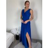 Šaty elegantní společenské dlouhé na ramínka dámské Patricie (XS/S/M/L ONE SIZE) ITALSKÁ MÓDA IM322045/DR