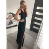 Šaty elegantní společenské dlouhé na ramínka dámské Patricie (XS/S/M/L ONE SIZE) ITALSKÁ MÓDA IM322045/DR