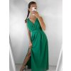 Šaty elegantní společenské dlouhé na ramínka dámské Patricie (XS/S/M/L ONE SIZE) ITALSKÁ MÓDA IM322045/DR