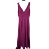 Šaty elegantní společenské dlouhé na ramínka dámské Patricie (XS/S/M/L ONE SIZE) ITALSKÁ MÓDA IM322045/DR (Velikost M/L, Barva červená)