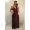 Šaty dlouhé společenské saténové na ramínka dámské Elisabet (XS/S/M/L ONE SIZE) ITALSKÁ MÓDA IMM22360/DR (Velikost S/M/L, Barva zelená smaragdová)