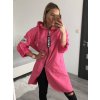 Kabát/Bunda prodloužená tenká jarní dámská (S/M/L ONE SIZE) ITALSKÁ MÓDA IM421975/DR (Velikost M/L, Barva béžová)