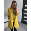 Kabát/Bunda prodloužená tenká jarní dámská (S/M/L ONE SIZE) ITALSKÁ MÓDA IM421975/DR (Velikost M/L, Barva béžová)