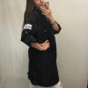 Kabát/Bunda prodloužená tenká jarní dámská (S/M/L ONE SIZE) ITALSKÁ MÓDA IM421975/DR (Velikost M/L, Barva béžová)