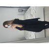 Kabát/Bunda prodloužená tenká jarní dámská (S/M/L ONE SIZE) ITALSKÁ MÓDA IM421975/DR (Velikost M/L, Barva béžová)
