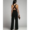 Overal dlouhý letní variabilní zavazování icecool dámské (S/M ONE SIZE) ITALSKÁ MÓDA IMM22377/DR (Velikost S/M/L, Barva Černá)