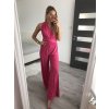 Overal dlouhý letní variabilní zavazování icecool dámské (S/M ONE SIZE) ITALSKÁ MÓDA IMM22377/DR (Velikost S/M/L, Barva Černá)