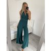Overal dlouhý letní variabilní zavazování icecool dámské (S/M ONE SIZE) ITALSKÁ MÓDA IMM22377/DR (Velikost S/M/L, Barva Černá)