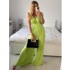 Overal dlouhý letní variabilní zavazování icecool dámské (S/M ONE SIZE) ITALSKÁ MÓDA IMM22377/DR (Velikost S/M/L, Barva Černá)
