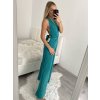 Overal dlouhý letní variabilní zavazování icecool dámské (S/M ONE SIZE) ITALSKÁ MÓDA IMM22377/DR (Velikost S/M/L, Barva Černá)