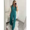 Overal dlouhý letní variabilní zavazování icecool dámské (S/M ONE SIZE) ITALSKÁ MÓDA IMM22377/DR (Velikost S/M/L, Barva Černá)