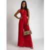 Overal dlouhý letní variabilní zavazování icecool dámské (S/M ONE SIZE) ITALSKÁ MÓDA IMM22377/DR (Velikost S/M/L, Barva Černá)