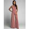 Overal dlouhý letní variabilní zavazování icecool dámské (S/M ONE SIZE) ITALSKÁ MÓDA IMM22377/DR (Velikost S/M/L, Barva Černá)