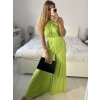 Overal dlouhý letní variabilní zavazování icecool dámské (S/M ONE SIZE) ITALSKÁ MÓDA IMM22377/DR (Velikost S/M/L, Barva Černá)