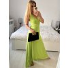 Overal dlouhý letní variabilní zavazování icecool dámské (S/M ONE SIZE) ITALSKÁ MÓDA IMM22377/DR