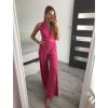 Overal dlouhý letní variabilní zavazování icecool dámské (S/M ONE SIZE) ITALSKÁ MÓDA IMM22377/DR (Velikost S/M/L, Barva Černá)