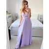 Šaty elegantní společenské na ramínka dámské (S/M ONE SIZE) ITALSKÁ MÓDA IMM22fs52571 (Velikost S/M/L, Barva Černá)