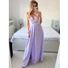 Šaty elegantní společenské na ramínka dámské (S/M ONE SIZE) ITALSKÁ MÓDA IMM22fs52571 (Velikost S/M/L, Barva Černá)