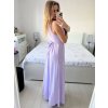 Šaty elegantní společenské na ramínka dámské (S/M ONE SIZE) ITALSKÁ MÓDA IMM22fs52571 (Velikost S/M/L, Barva Černá)