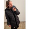 Bunda s kapucí dámská nadrozměr (4XL-8XL) BESS222251 černá (Velikost 4XL, Barva Černá)