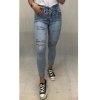 Rifle jeans dlouhé dámské (XS/XL) RE-DRESS RED212605D/DR (Velikost XS, Barva modrá)